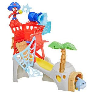 Hasbro - Toiles d'eau Spider-Man - Île des pirates