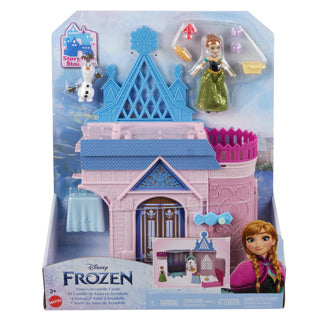 Mattel Frozen Story Stackers Le Château d'Anna dans le coffret de jeu Arendelle