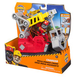 Chargeurs d'équipage de décombres méga grue à grappin, camion jouet avec figurine de chargeur et 2 outils amovibles, jouets Paw Patrol