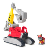 Chargeurs d'équipage de décombres méga grue à grappin, camion jouet avec figurine de chargeur et 2 outils amovibles, jouets Paw Patrol