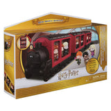 Wizarding World Harry Potter, Micro Moments Magiques Poudlard Express Mallette de transport pour figurines à collectionner avec 3 figurines
