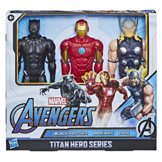 Pack de 3 séries Marvel Avengers Titan Hero