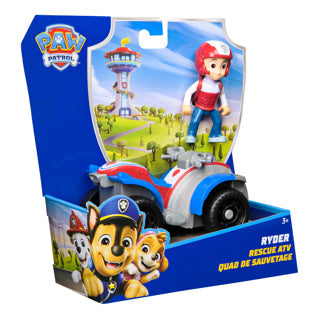 Ryder de véhicule de base Paw Patrol | 2 pièces
