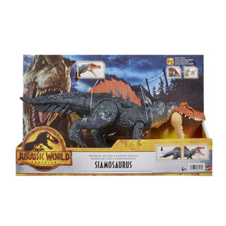 Siamosaure d'action du monde jurassique de Mattel