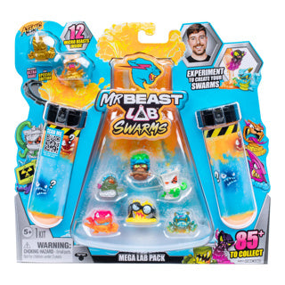 Mrbeast Lab Swarms série 2, pack de 12 « série atomique »