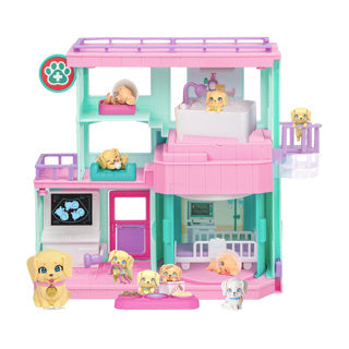 Petits animaux vivants, maman surprise, ensemble de jeu d'hôpital pour les familles