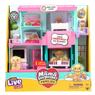 Petits animaux vivants, maman surprise, ensemble de jeu d'hôpital pour les familles