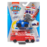 Véhicule d'équipe de camion de pompier en métal véritable Spinmaster Paw Patrol