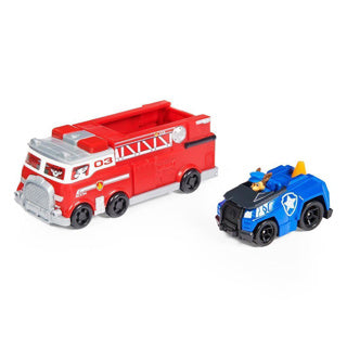 Véhicule d'équipe de camion de pompier en métal véritable Spinmaster Paw Patrol