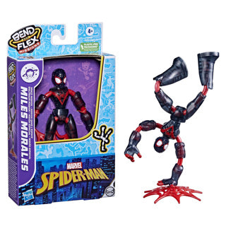 Hasbro Spiderman Bend n Flex figurines de mission spatiale assorties | 2 pièces