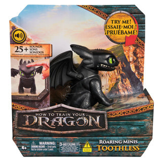 Dragons Dreamworks comment dresser votre dragon - mini dragon interactif - figurine jouet avec effets sonores