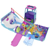 Ensemble de jeu d'aventure mobile pour animaux de compagnie Polly Pocket