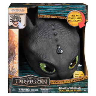 Dreamworks dragons spin master comment entraîner votre jouet masque de dragon édenté.