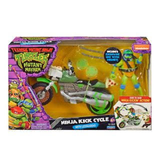 Véhicule de film des tortues ninja Hoppe avec figurines assorties
