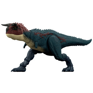 Mattel Jurassic World Run and Bite Carnotaurus courant figurine de dinosaure rugissant
