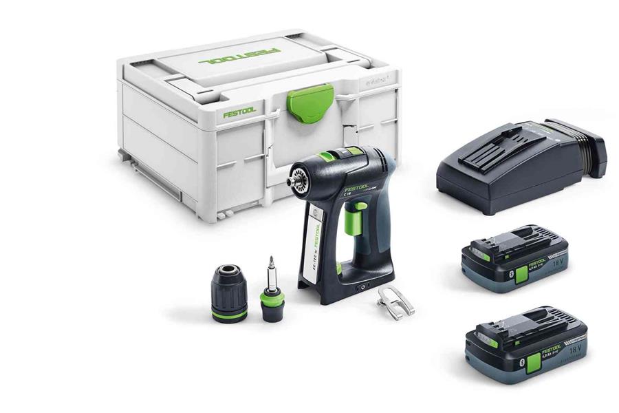 Perceuse-visseuse sans fil Festool c18 hpc 4.0 i-plus