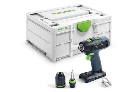 Perceuse-visseuse sans fil Festool t 18+3 li basic | sans piles ni chargeur - 576448