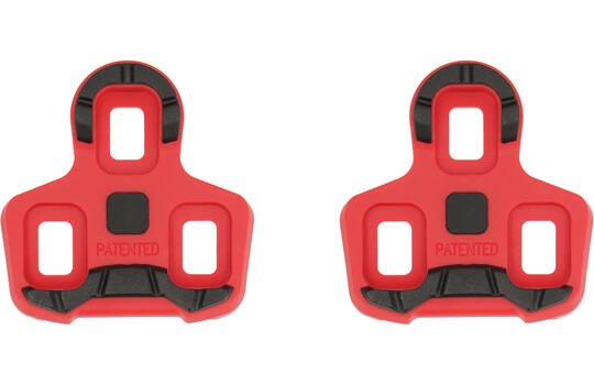 Trivio - cales look keo 7° anti-dérapant rouge