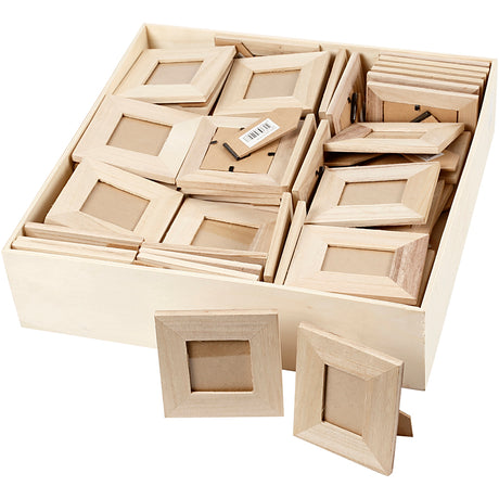 Cadres en bois Creativ company en 2 tailles, 80 pcs.
