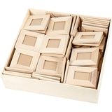 Cadres en bois Creativ company en 2 tailles, 80 pcs.