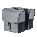 Basil GO Bag de bicicleta doble gris 32L