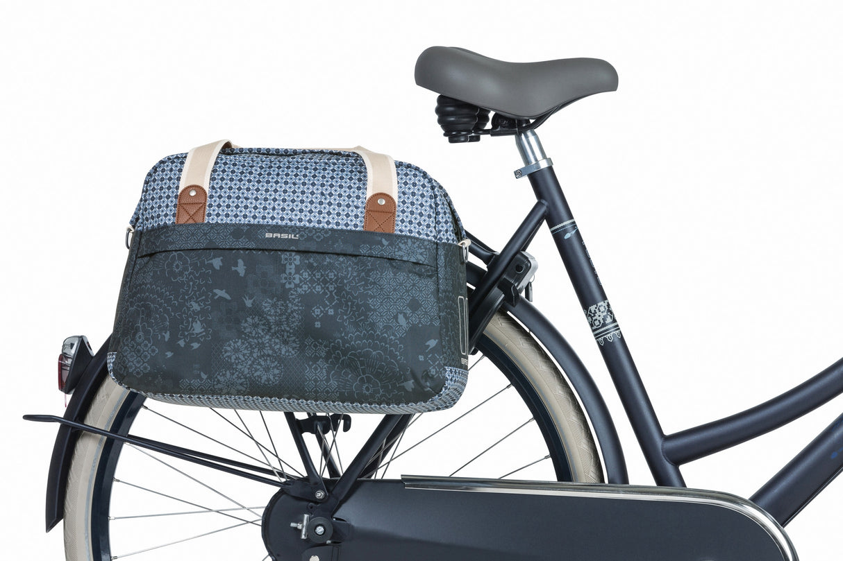 Basil Bohème Bicycle Shoulder Bag - Noe Blue Bicycle Bag (18L)