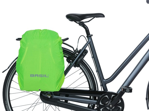 Basil B-Safe Commuter Nordlicht Compact bicycle backpack for electric bicycle 13l black