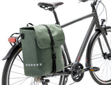 Odense Single Bicycle Bag - Water -Repellent - 17.5L - Black Green