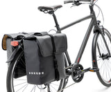 New New Bicycle bag Odense Double, Black, Water -Retoting, Reflection, Suitable for Electric Bicycles