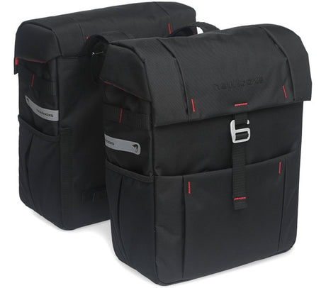 New Vigo Double Sporty Double Bicycle Bag, Black