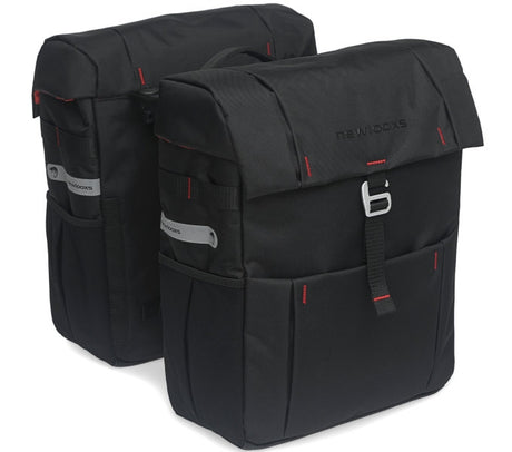 New New Vigo Double Bicycle Bag Black