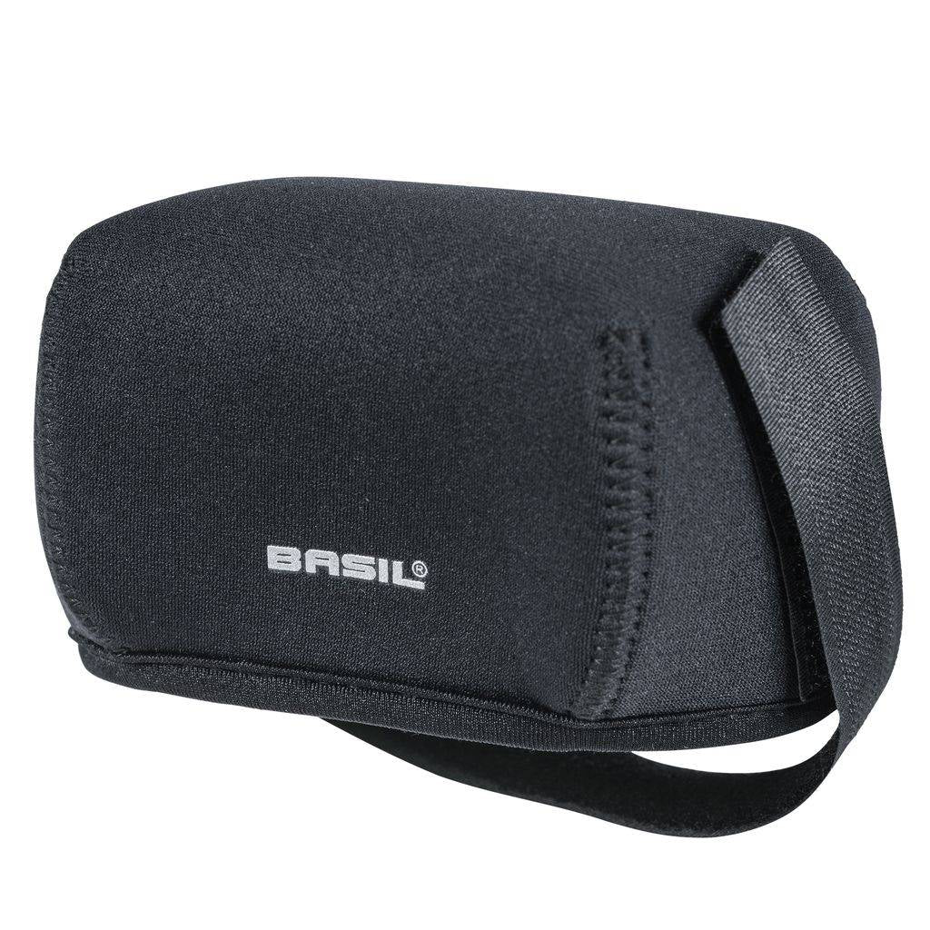 Basil Universal Néoprène Hoes pour la connexion Point à bagages Batterie Rider Black