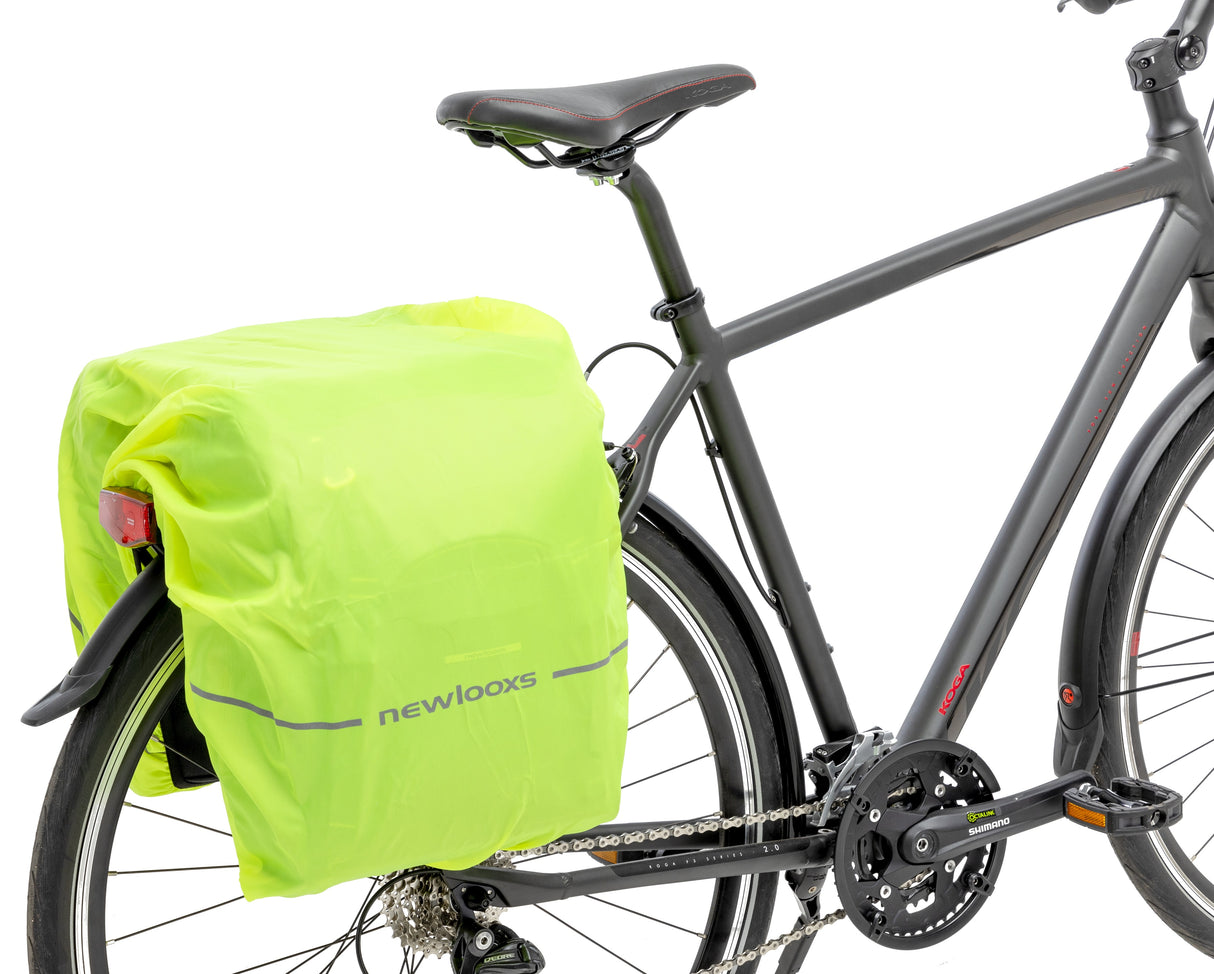 Newlooxs Nouveaux sports doubles sac à vélo noir gris