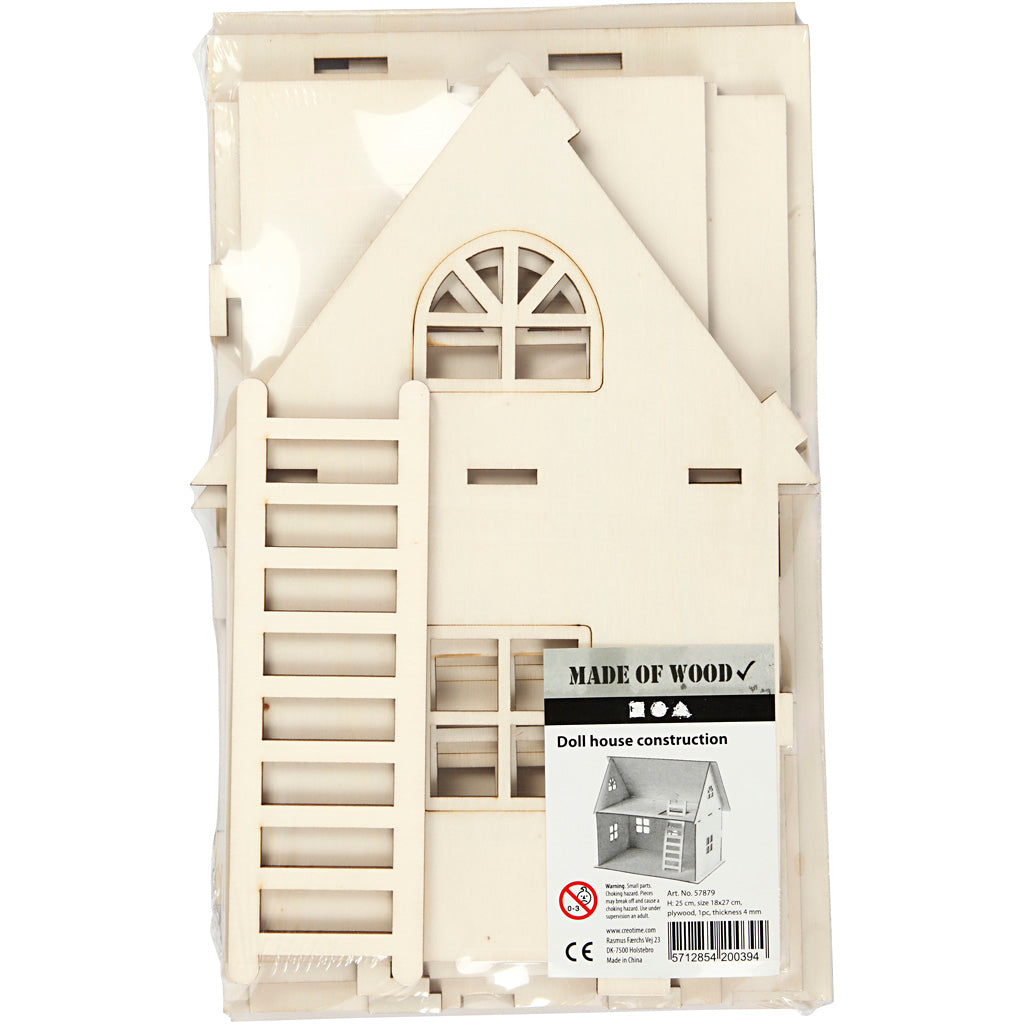Creativ Company bricolage en bois poppenhuis