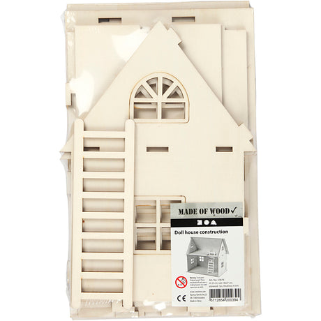 Creativ Company bricolage en bois poppenhuis