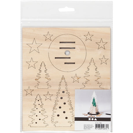Société créative https : www.ccobby.nl diy-wooden-figures-christmas-trees-l-20-cm-w-17-cm-thickness-3-mm-1-box