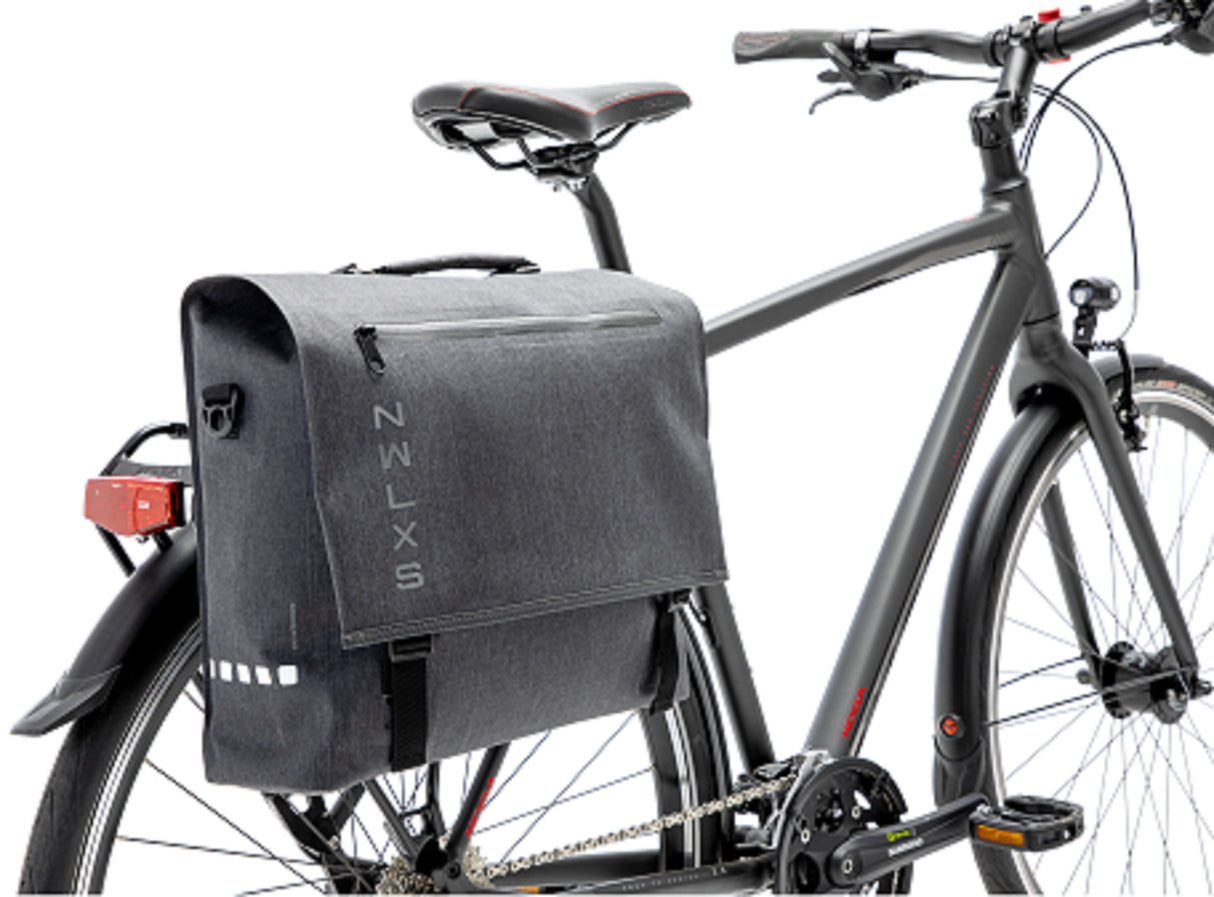 Neue Looxs Varo Messenger -Umhängetasche - grau - wasserdicht - 15 l