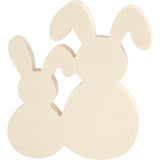 Lapins Creativ company, h : 17 cm, l : 16 cm, épaisseur 2 cm, 1 set