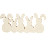 Lapins Creativ company, h: 11 cm, l: 30 cm, épaisseur 2 cm, 1 set