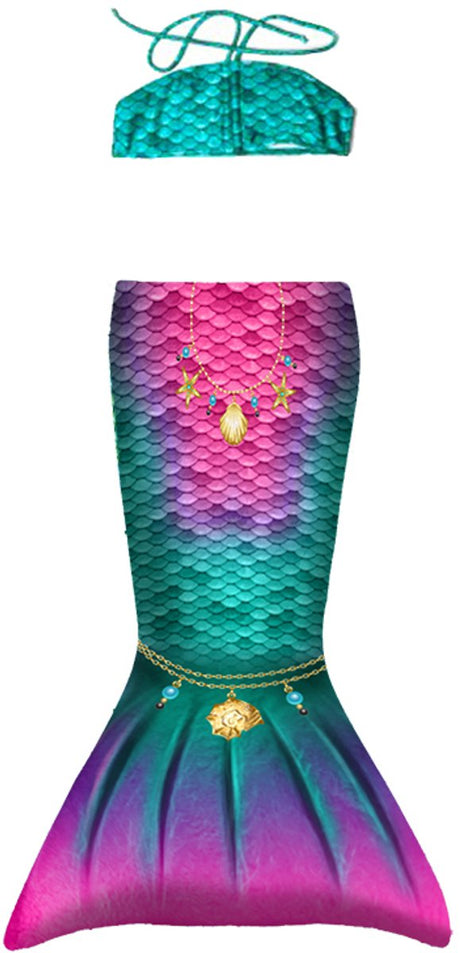 Sirènes Kuaki - ensemble étoile pour tout-petits - 2xs - 4 ans