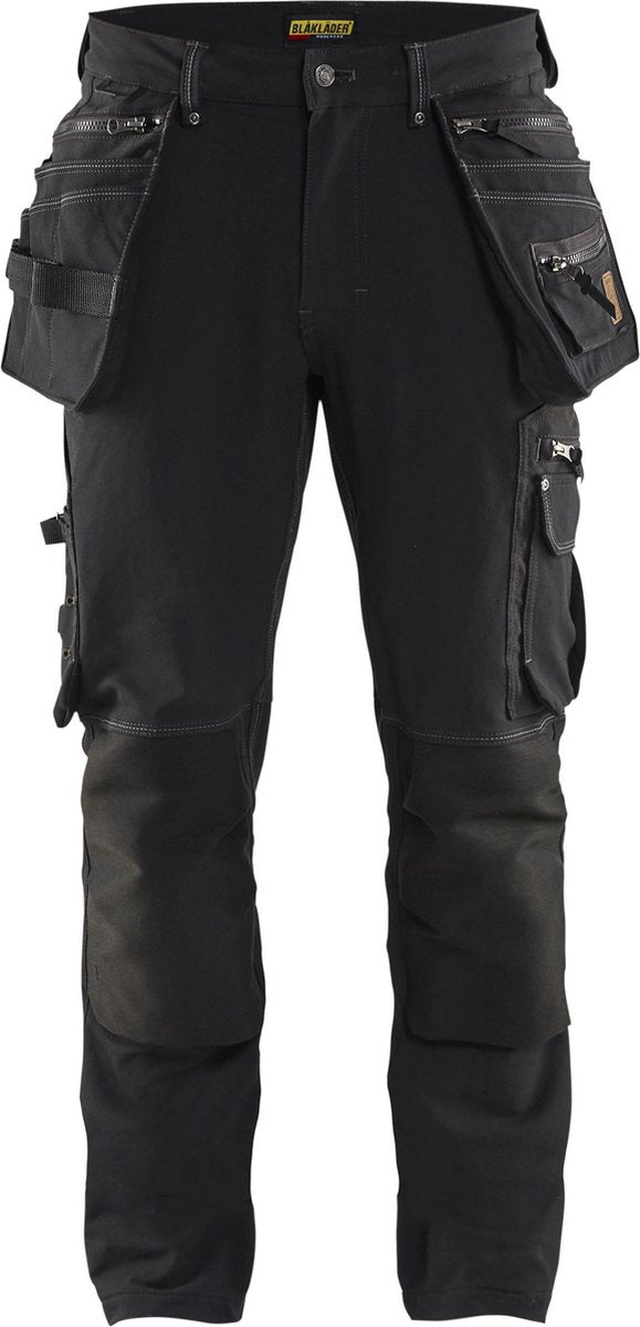 Blåkläder blaklader pantalon de travail avec stretch 4 directions x1900 1998-1644 - noir - c58