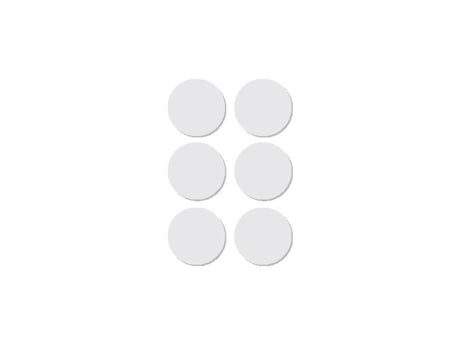 Etiquettes Apli rondes 32mm blanches