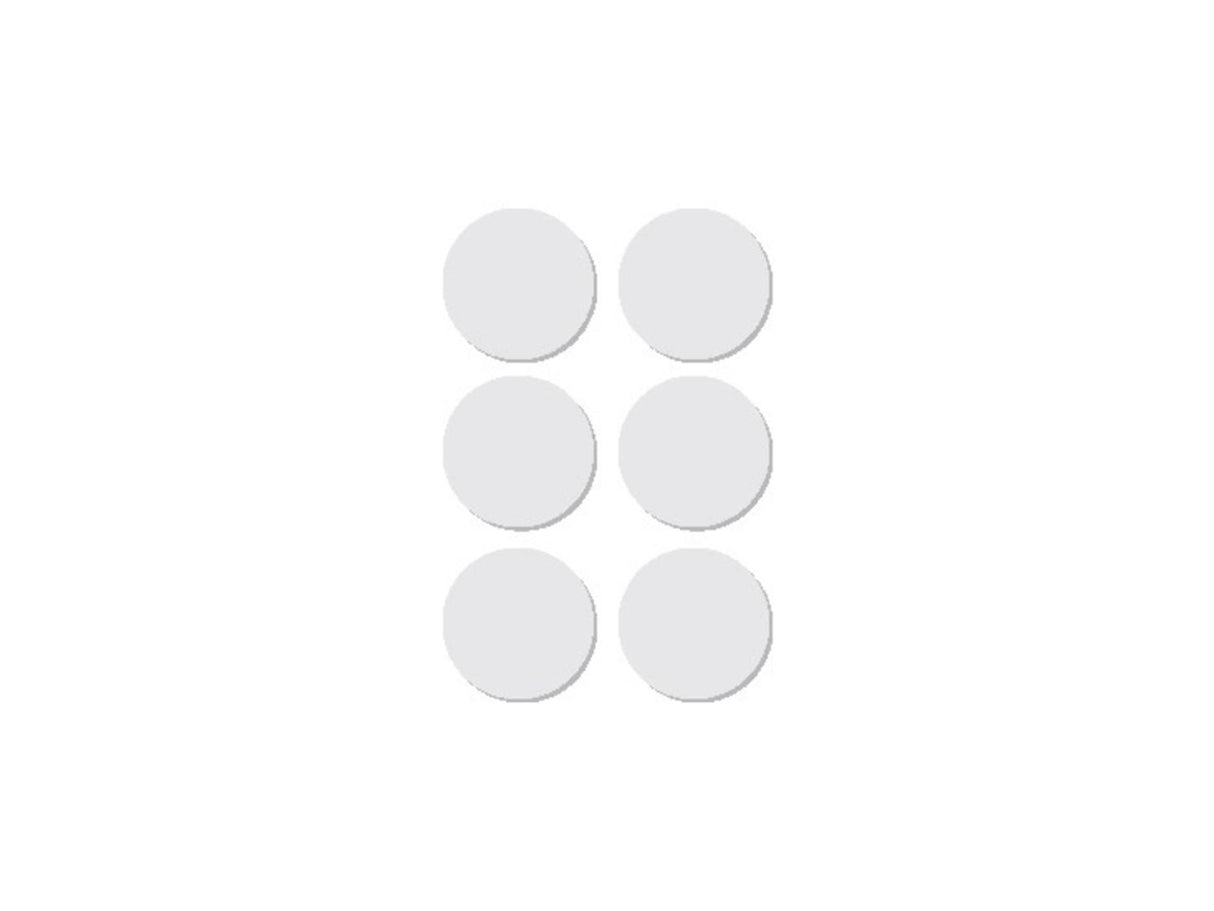 Apli etiketten rond 32mm wit pak a 36 stikers