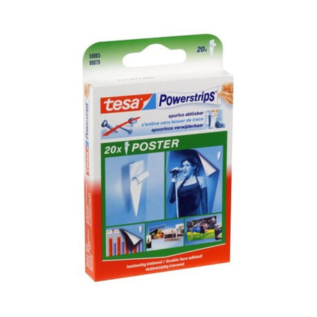 Multiprises Tesa pour affiches 20 pcs