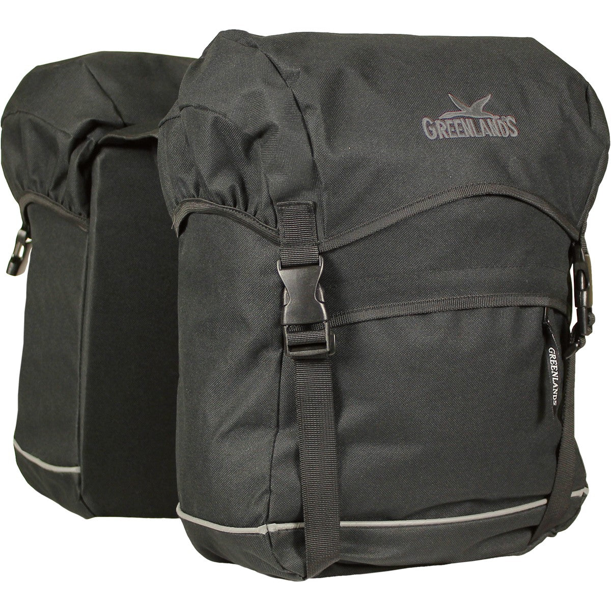 Greenlands Urban Travel extra stor dubbel svart 50 liter