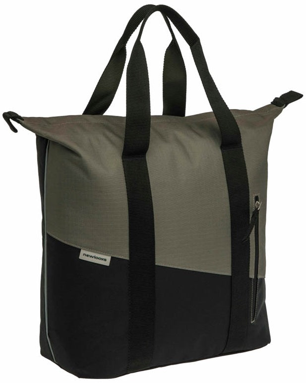 New tas new kota shopper | oslo | zwart groen | 24l