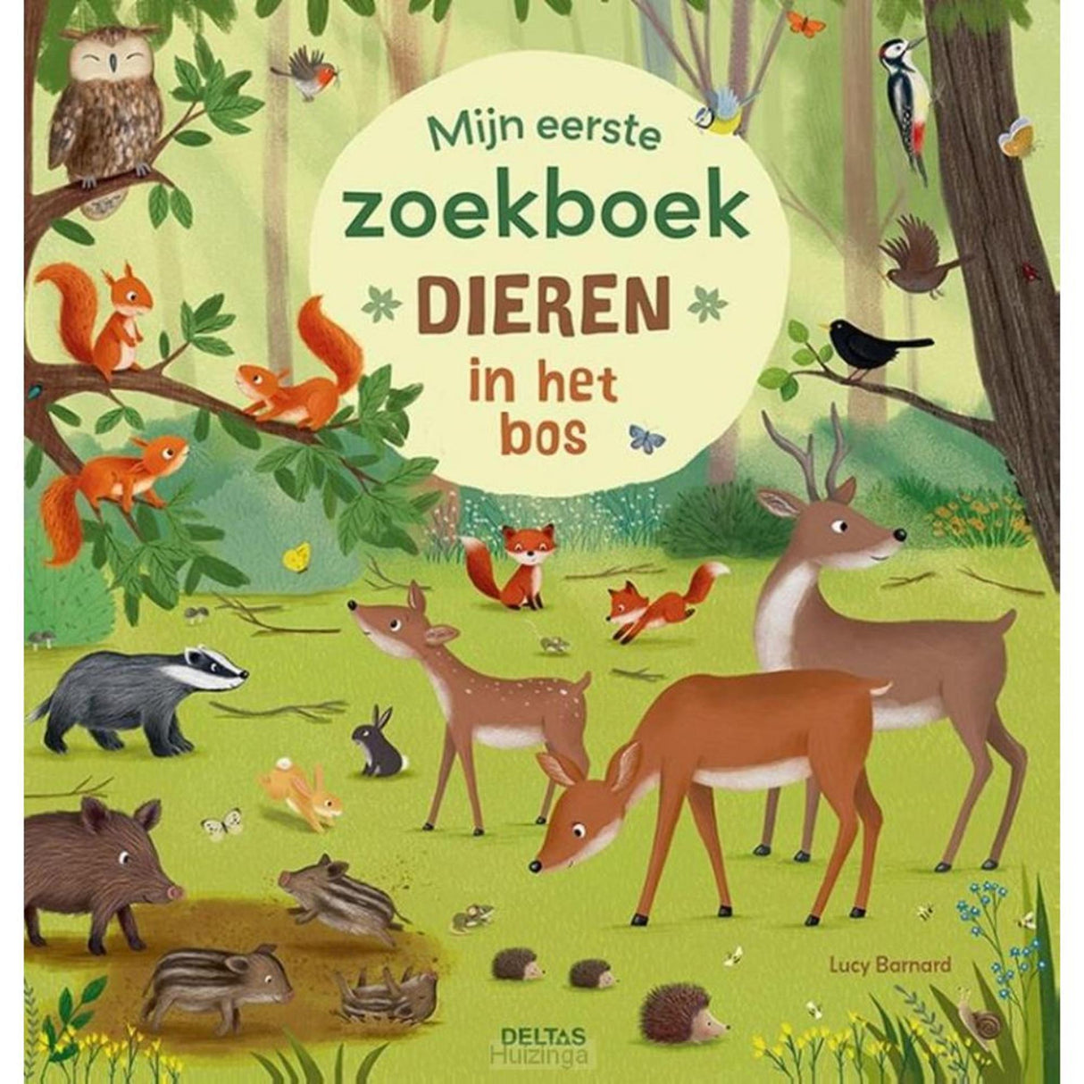 Deltas mon premier livre de recherche - les animaux de la forêt