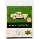 Creativ company Puzzle 3D, camionnette, dimensions 19,5x8x12 cm, 1 pièce