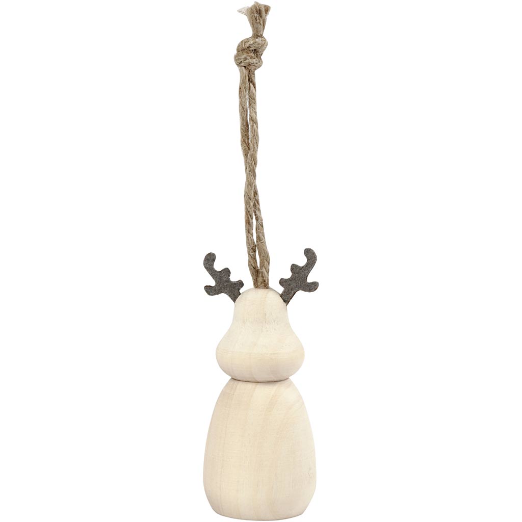 Creativ company pendentif en bois renne