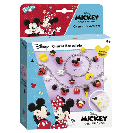 Intro totum disney mickey et minnie mouse bracelets à breloques font 2 pièces